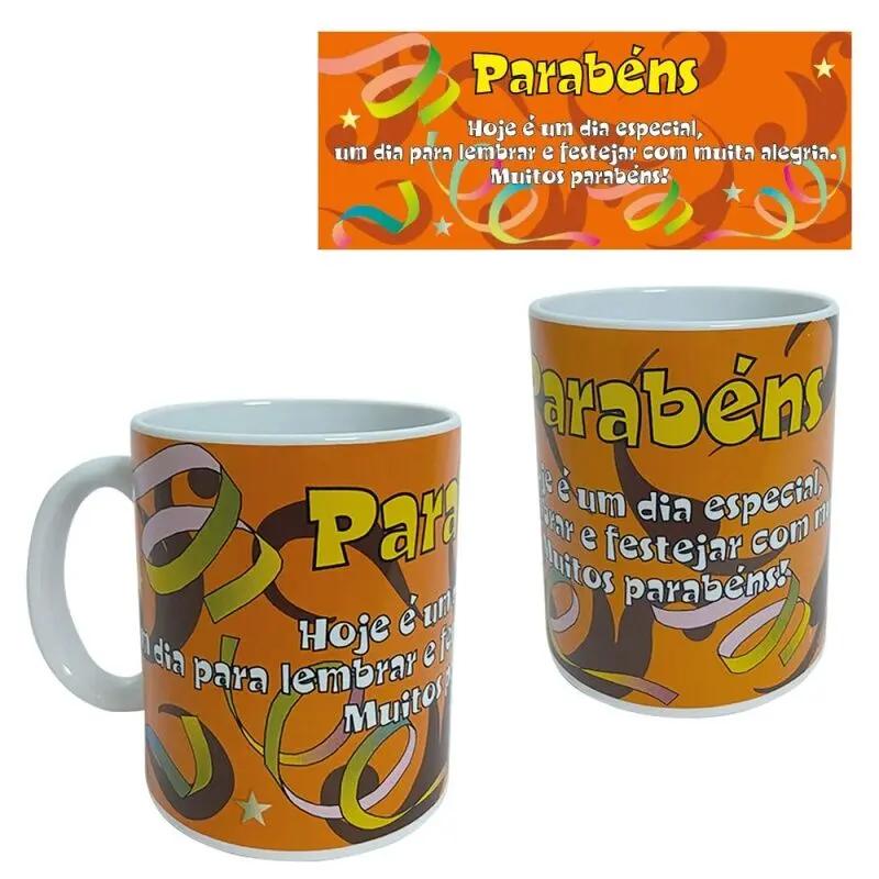 Caneca "Parabéns" - Hoc Sensu