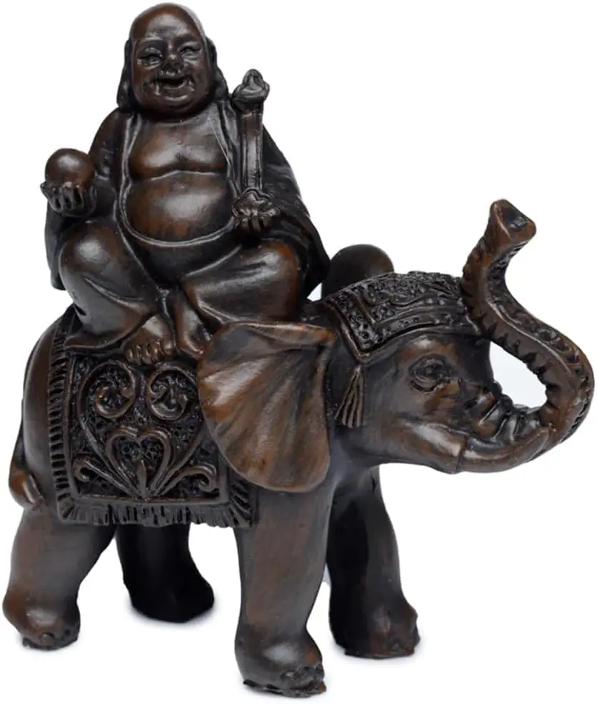 Elefante com Buda da sorte - Hoc Sensu