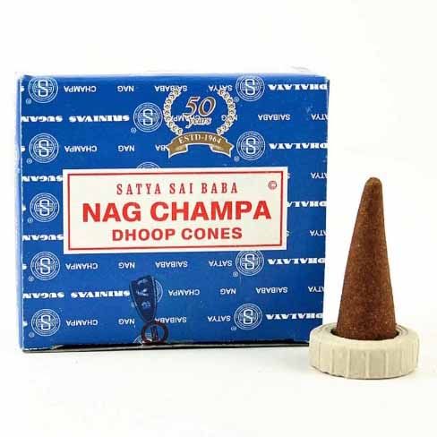 Incenso Nag Champa Dhoop - Cones