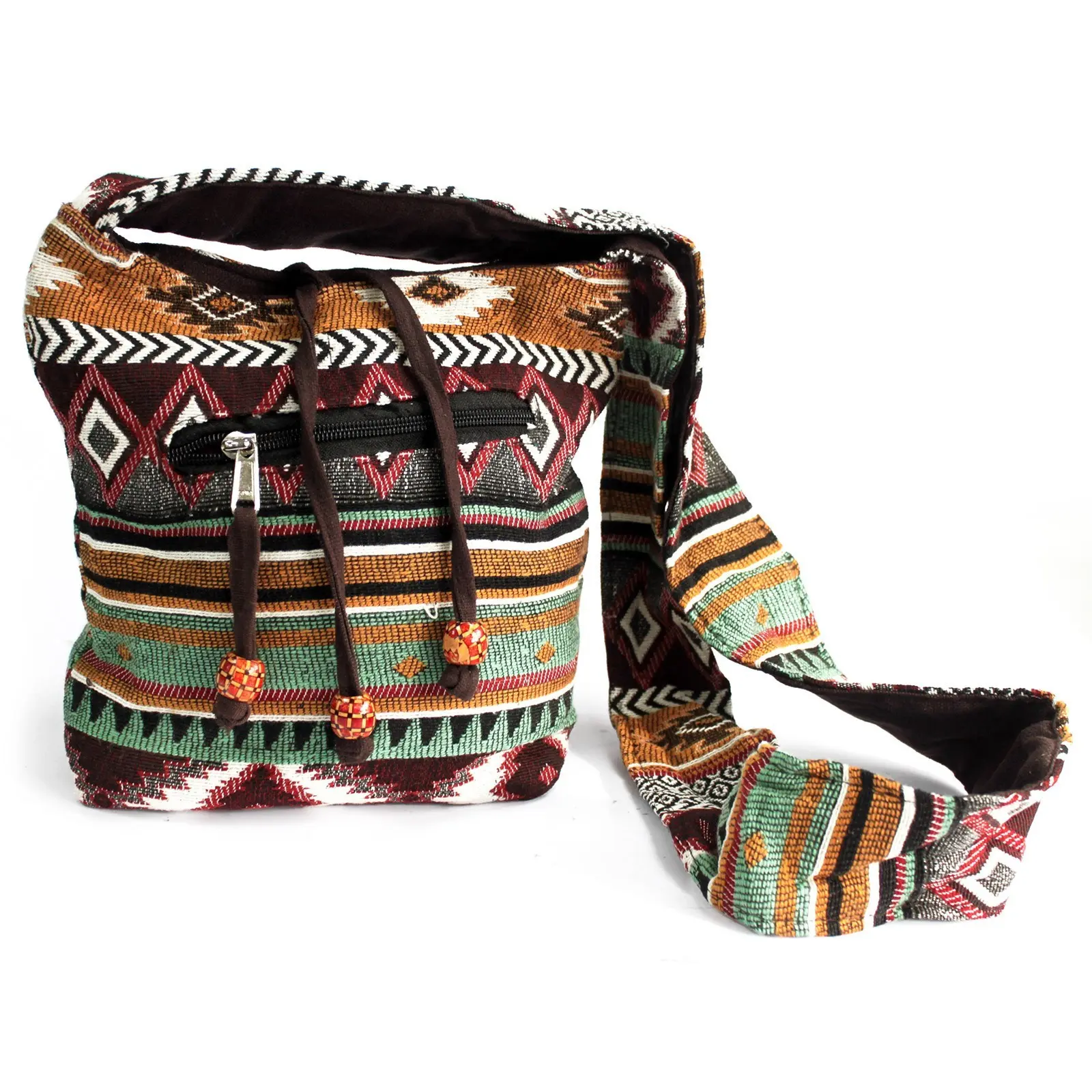 Bolsa Nepalês - Chocolate - Hoc Sensu