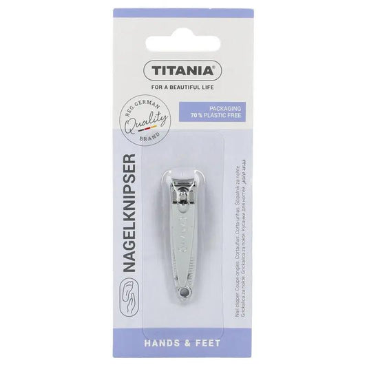 Corta Unhas Titânia Pequeno SILVER - Hoc Sensu
