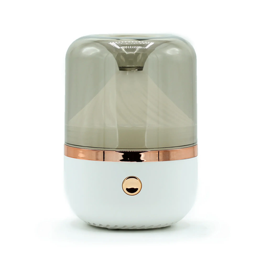 Difusor de Aroma Branco e Bronze – USB – Mudança de Cor - Hoc Sensu