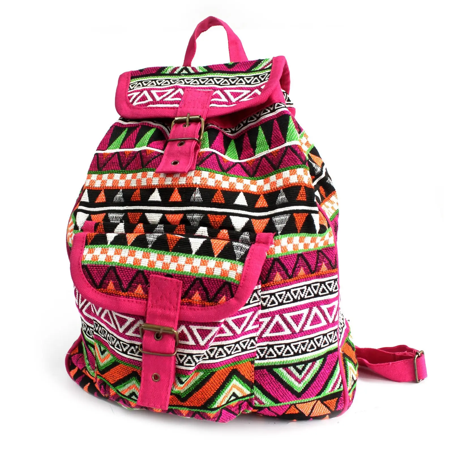 Mochila - Bolsa Nepalês - Rosa - Hoc Sensu