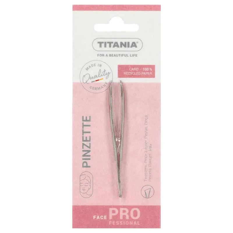 Pinça profissional Titania - SILVER 37T1060 B Cuidados de Beleza 