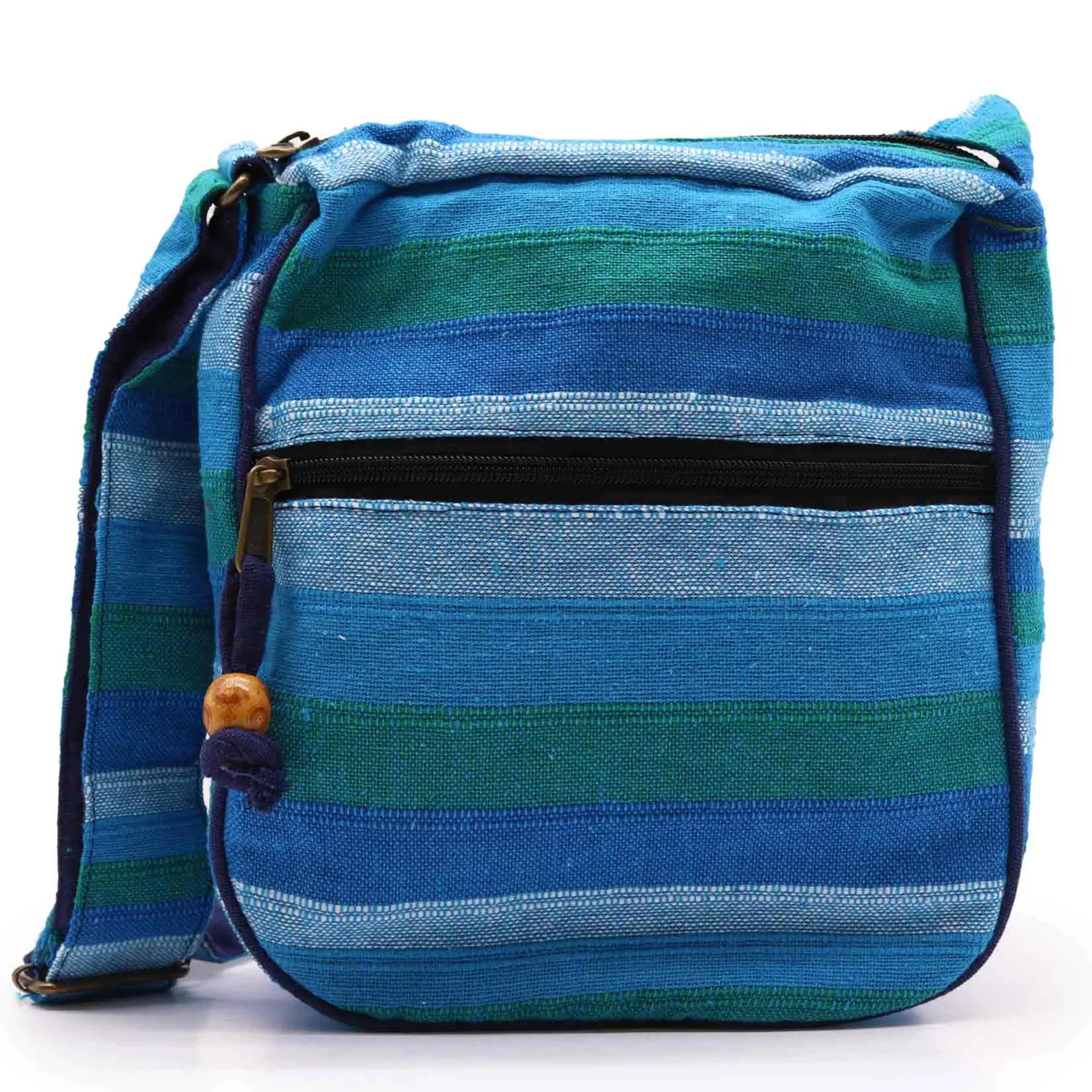 Saco de Nepal (alça ajustável) - Rios Azuis - Hoc Sensu