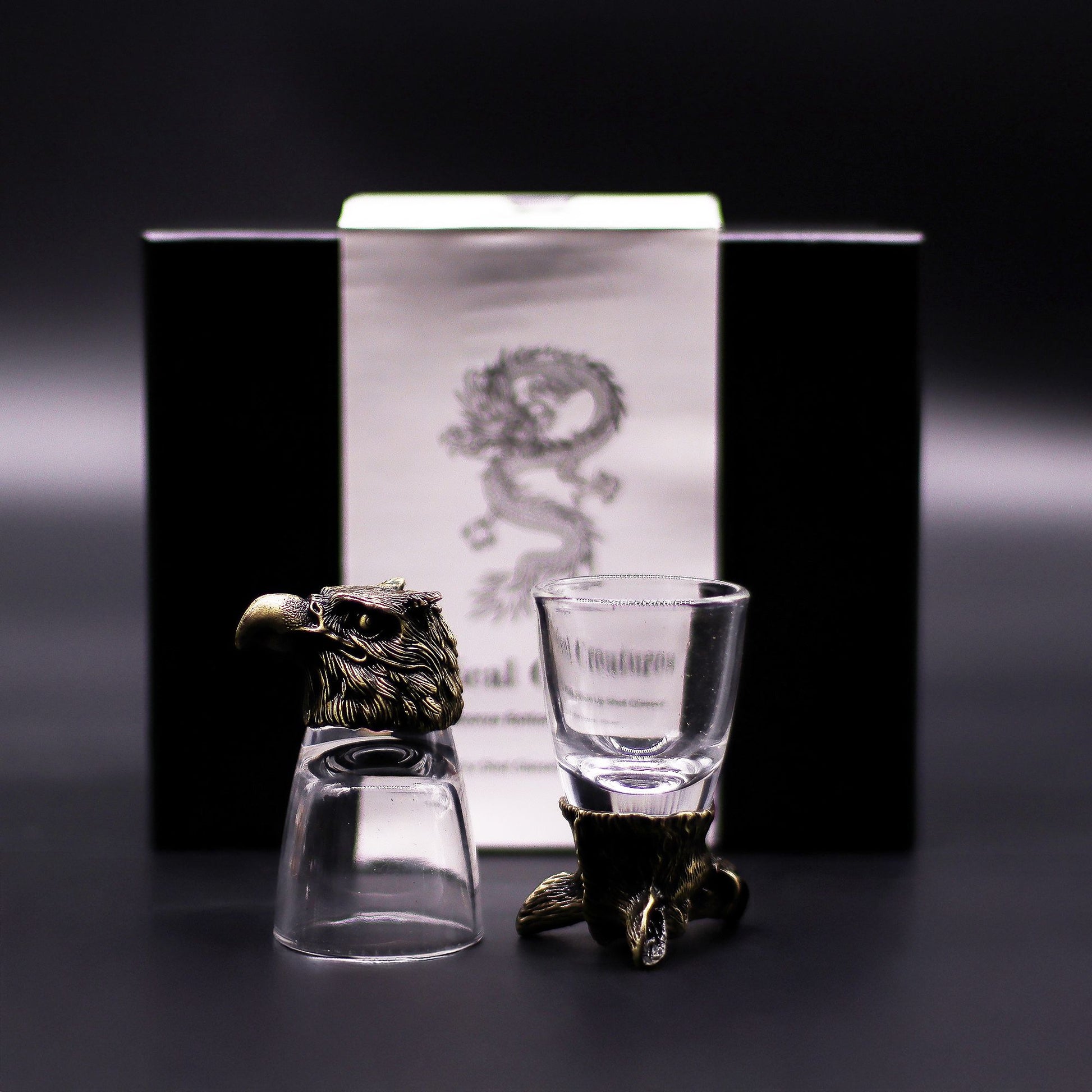Conjunto 6 Copos Shot 50ml Criaturas Floresta - Hoc Sensu