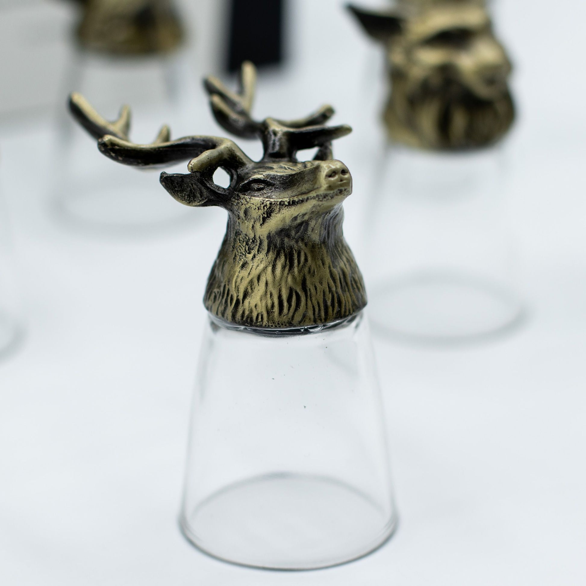 Conjunto 12 Copos Shot Bottom Up 25ml Criaturas - Hoc Sensu