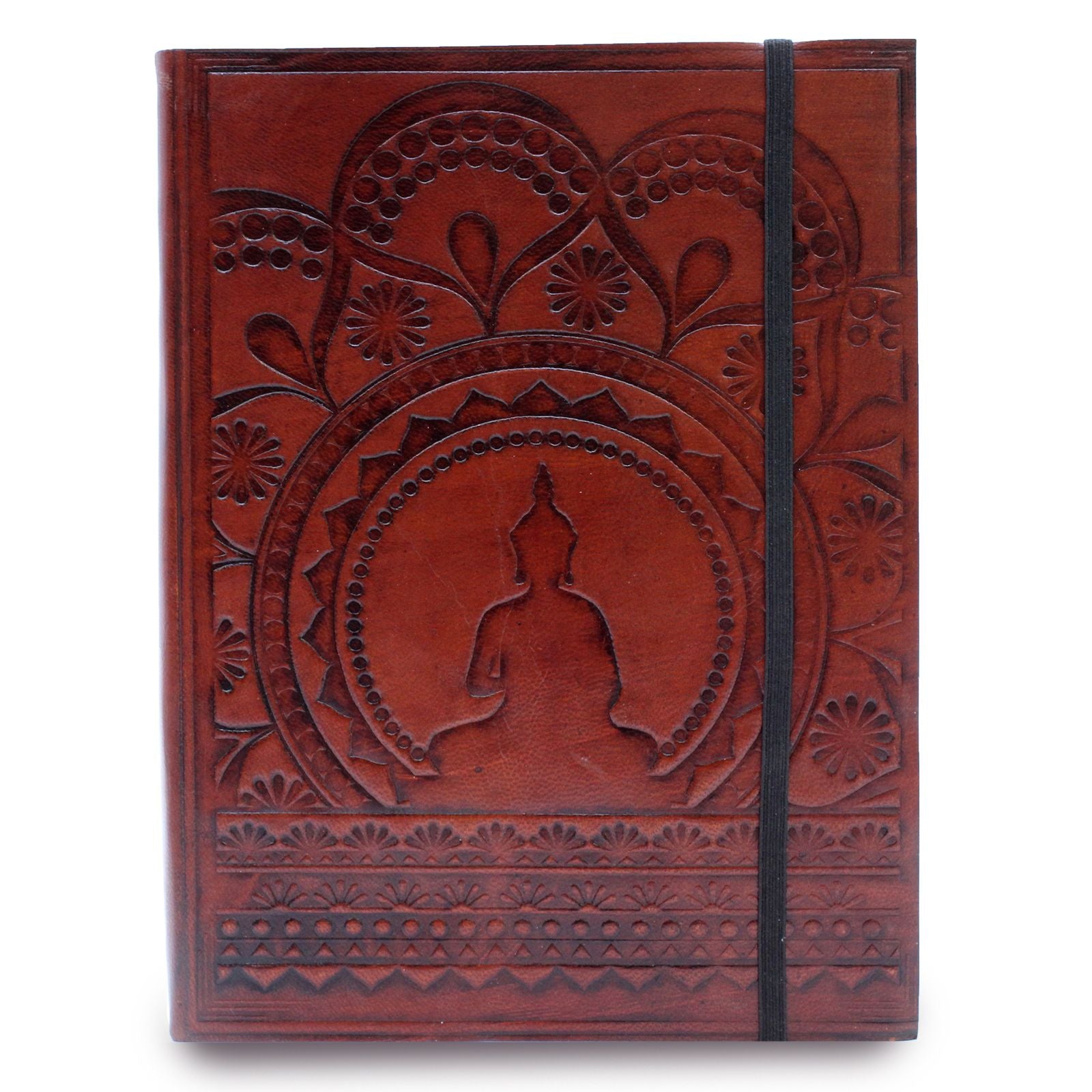 Caderno Médio Mandala Tibetano com Elástico - Hoc Sensu