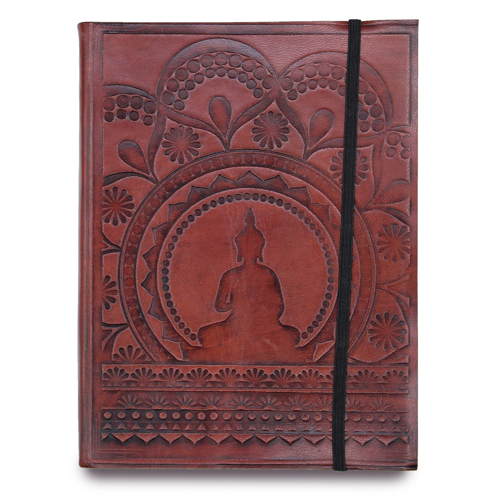 Caderno Médio Mandala Tibetano com Elástico - Hoc Sensu