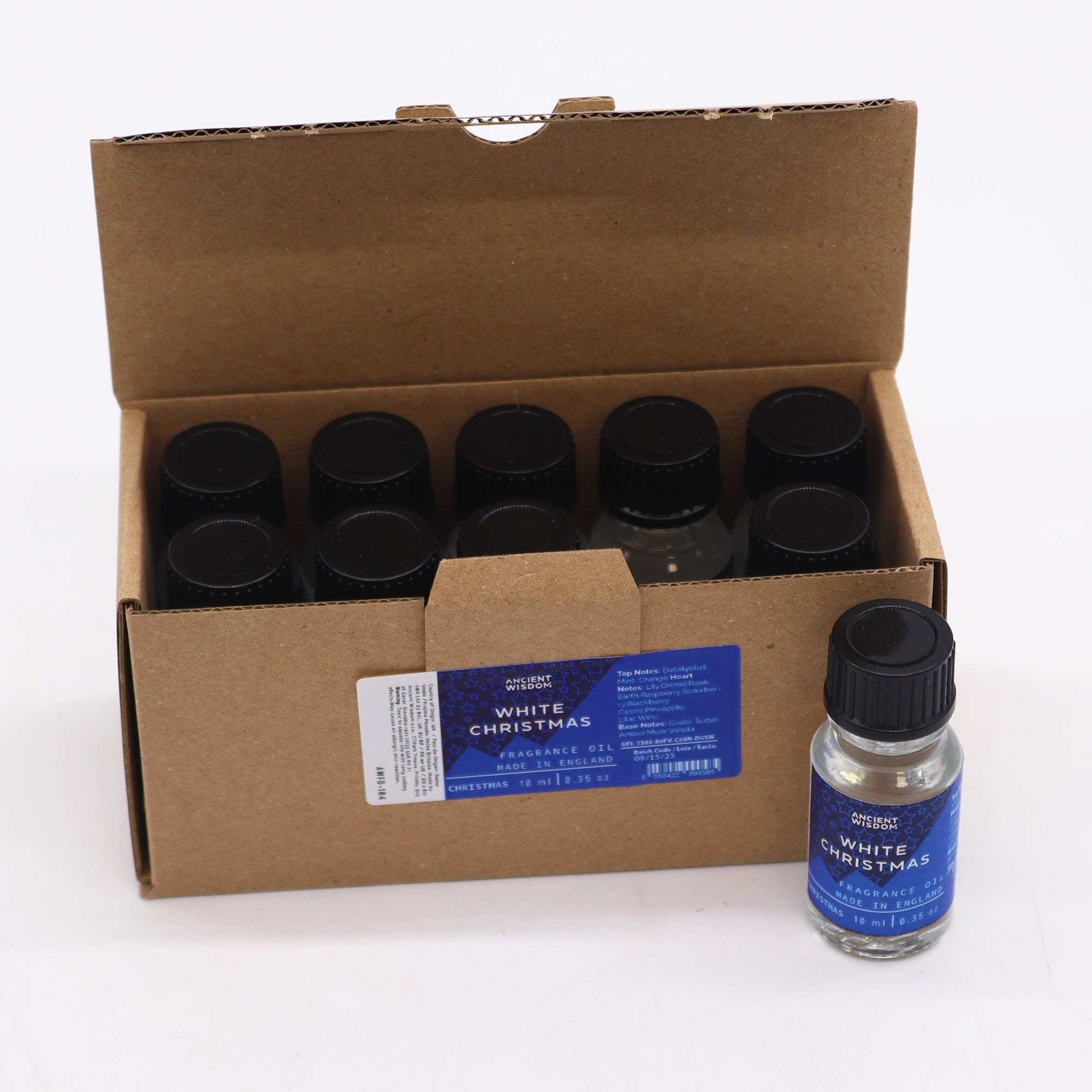 Óleo de Fragrância 10ml - Natal Branco