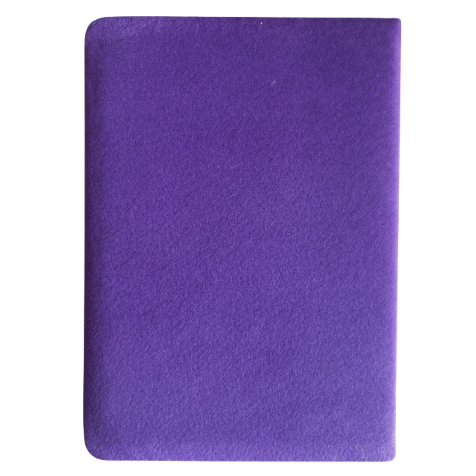 Caderno Veludo Roxo 80 Páginas Cria Magia - Hoc Sensu