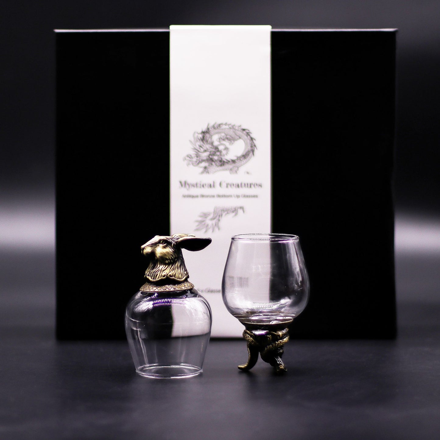 Conjunto 6 Copos Uísque 100ml Criaturas Místicas - Hoc Sensu