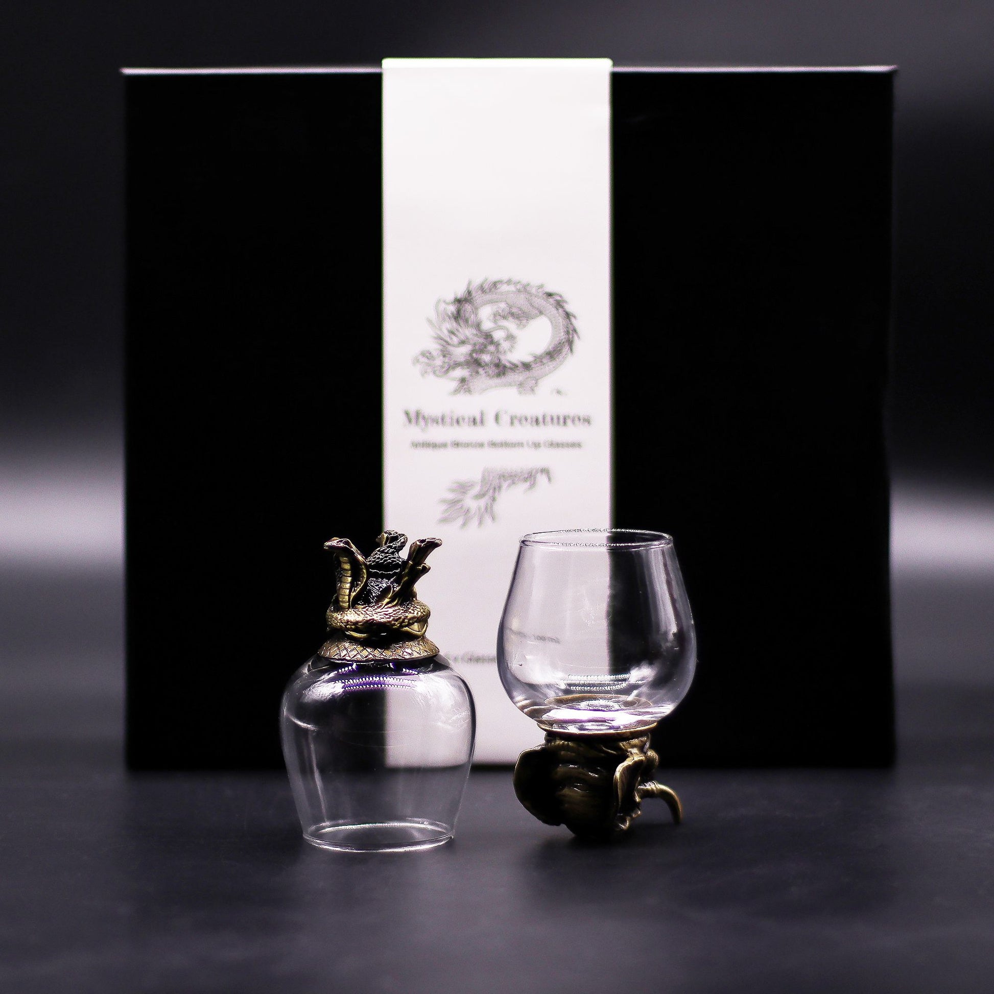 Conjunto 6 Copos Uísque 100ml Criaturas Místicas - Hoc Sensu