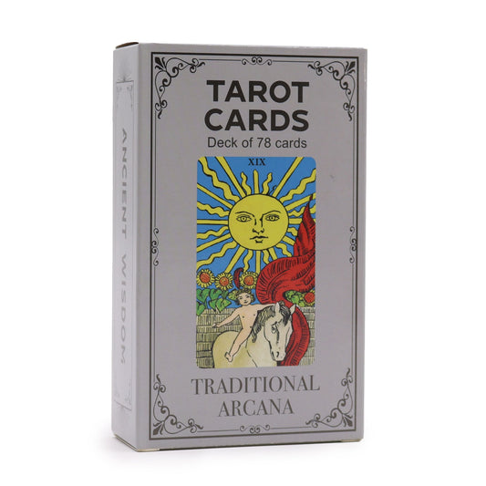 Cartas de Tarot Arcanos Tradicionais com Livro Guia