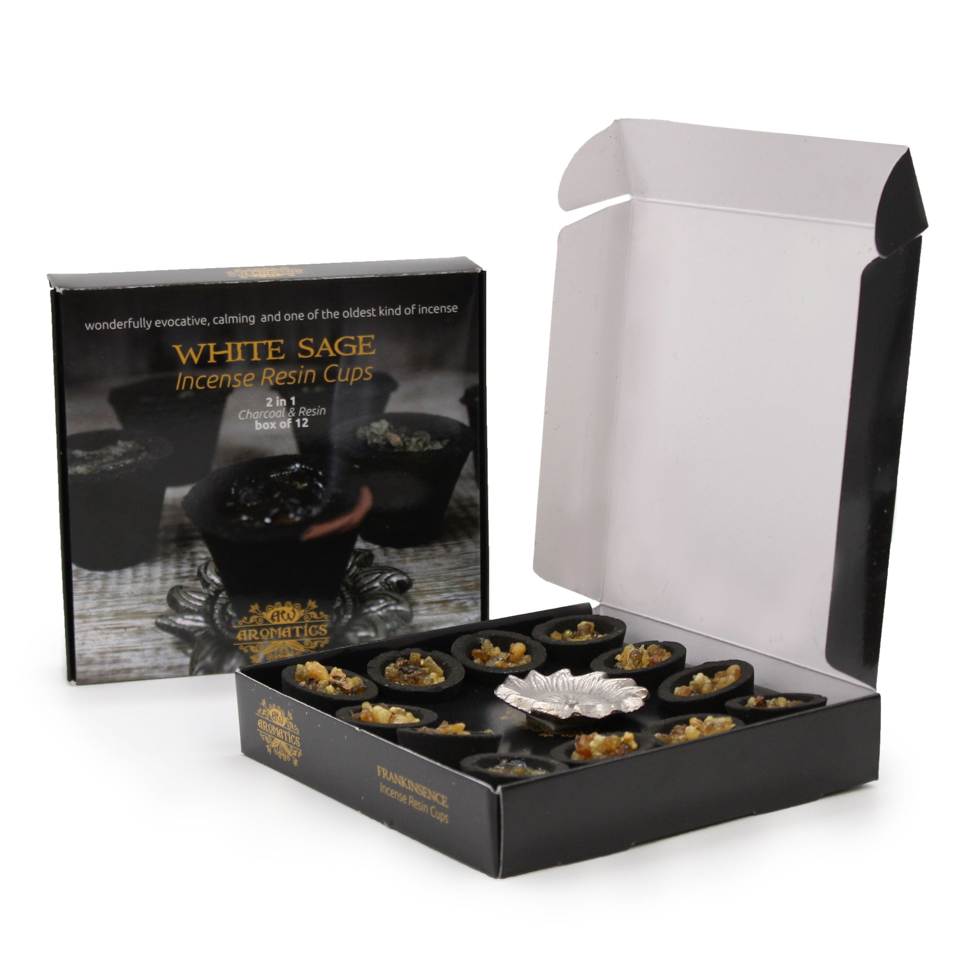 Queimador de Incenso em Resina - Mão Hamsa