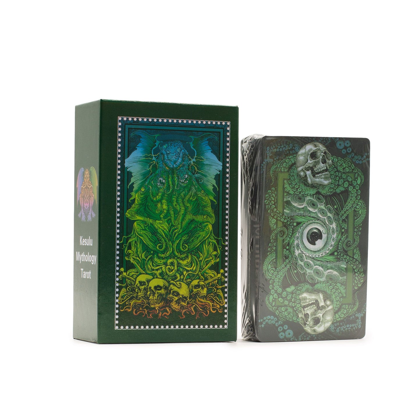 Cartas de Tarot Mitologia Kesulu - Verde Metálico