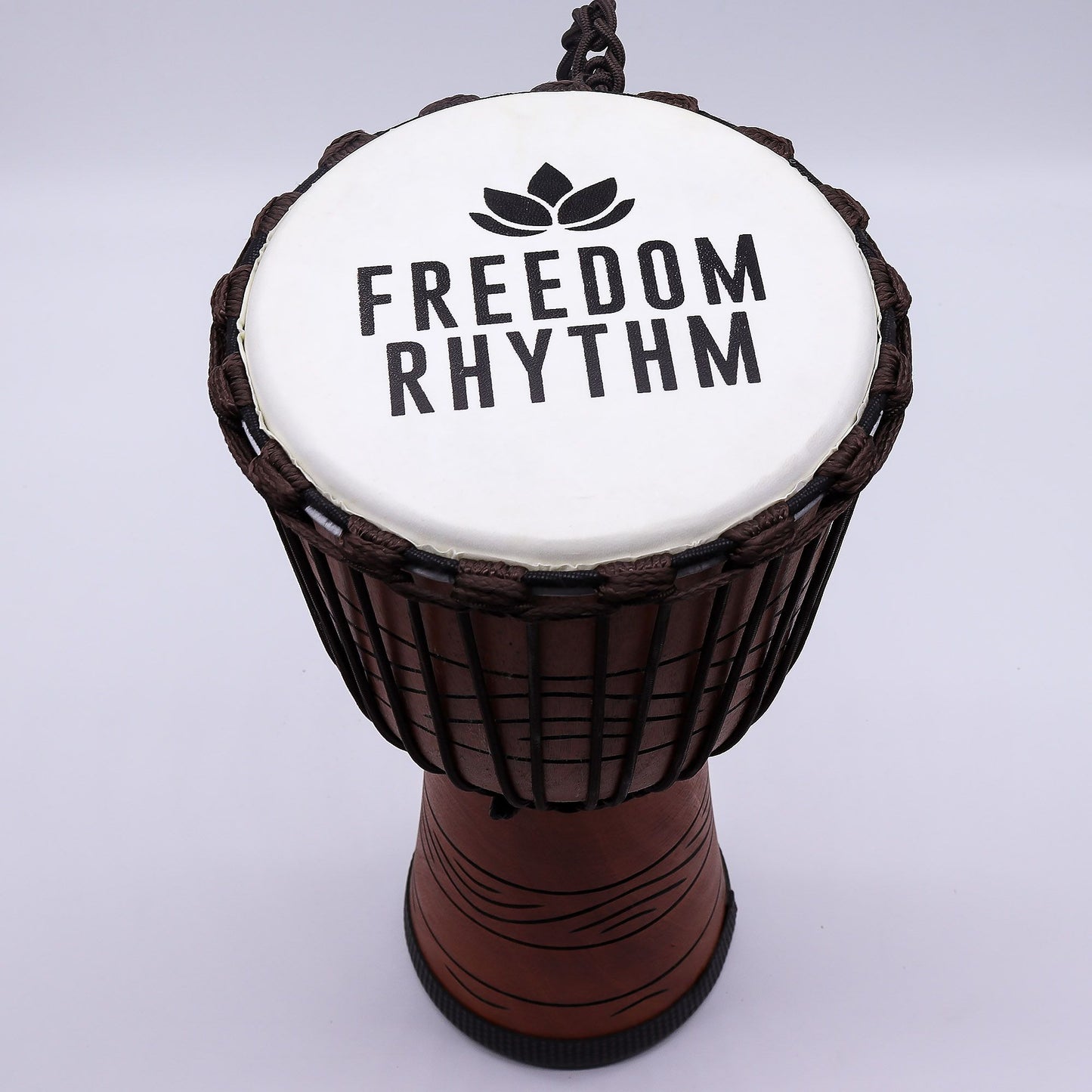 Tambor Djembé Pro Grande - Ritmo de Liberdade (Agudo) - 50cm - [hoc Sensu]