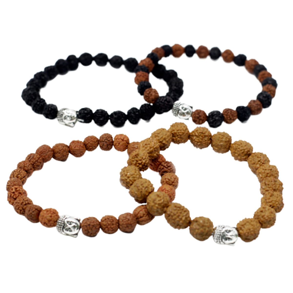 Pulseiras Rudraksha Buda (rudras)
