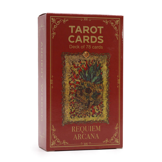 Cartas de Tarot Requiem Arcana com Livro Guia
