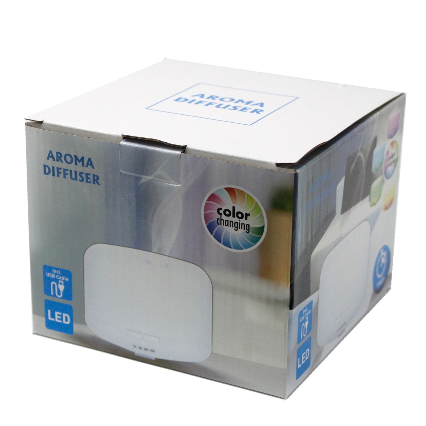 Difusor Aarhus Classic Pod - USB - Mudança de Cor - Temporizador - [hoc Sensu]