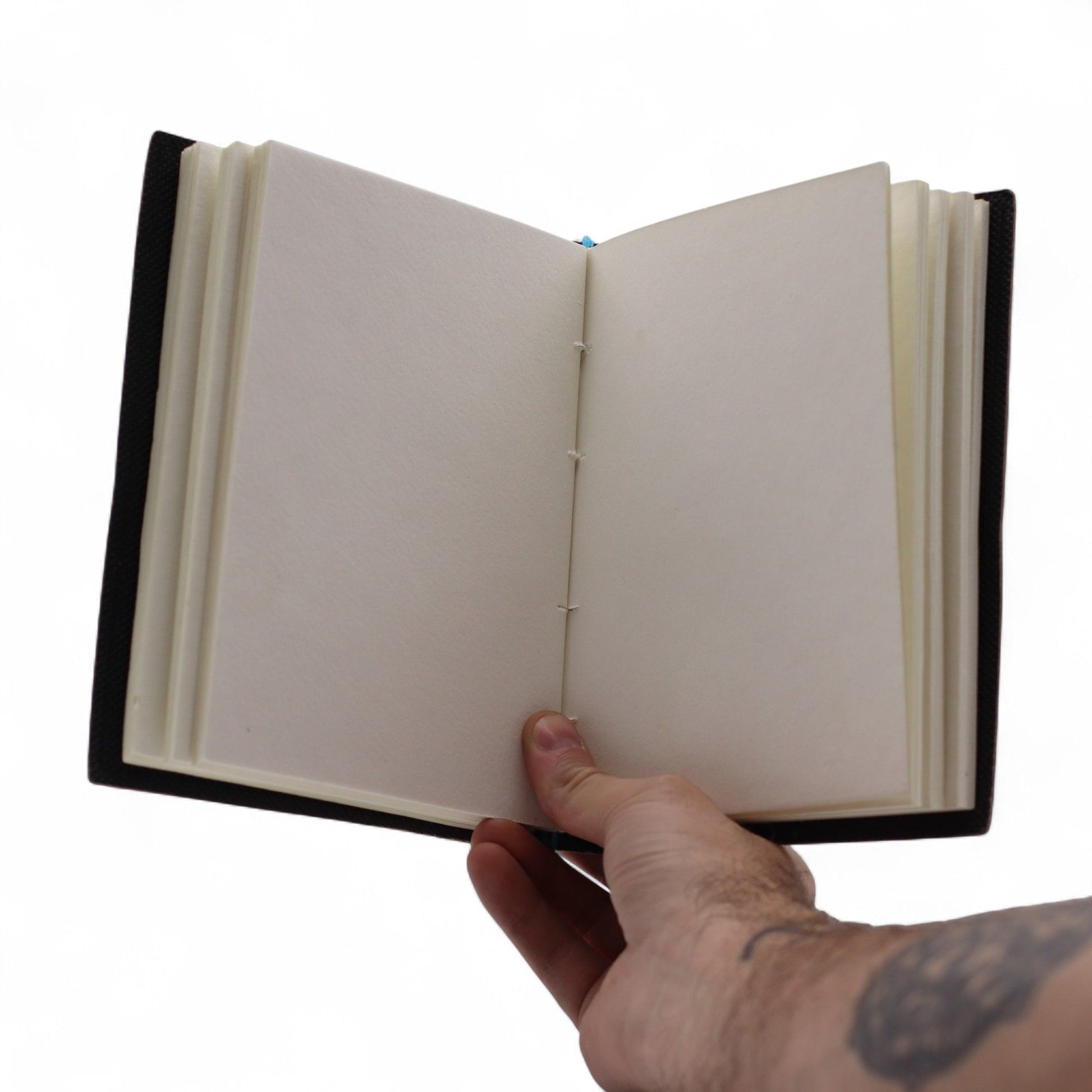 Caderno Couro Chakras Alinhados 200 Páginas 17,8cm - Hoc Sensu