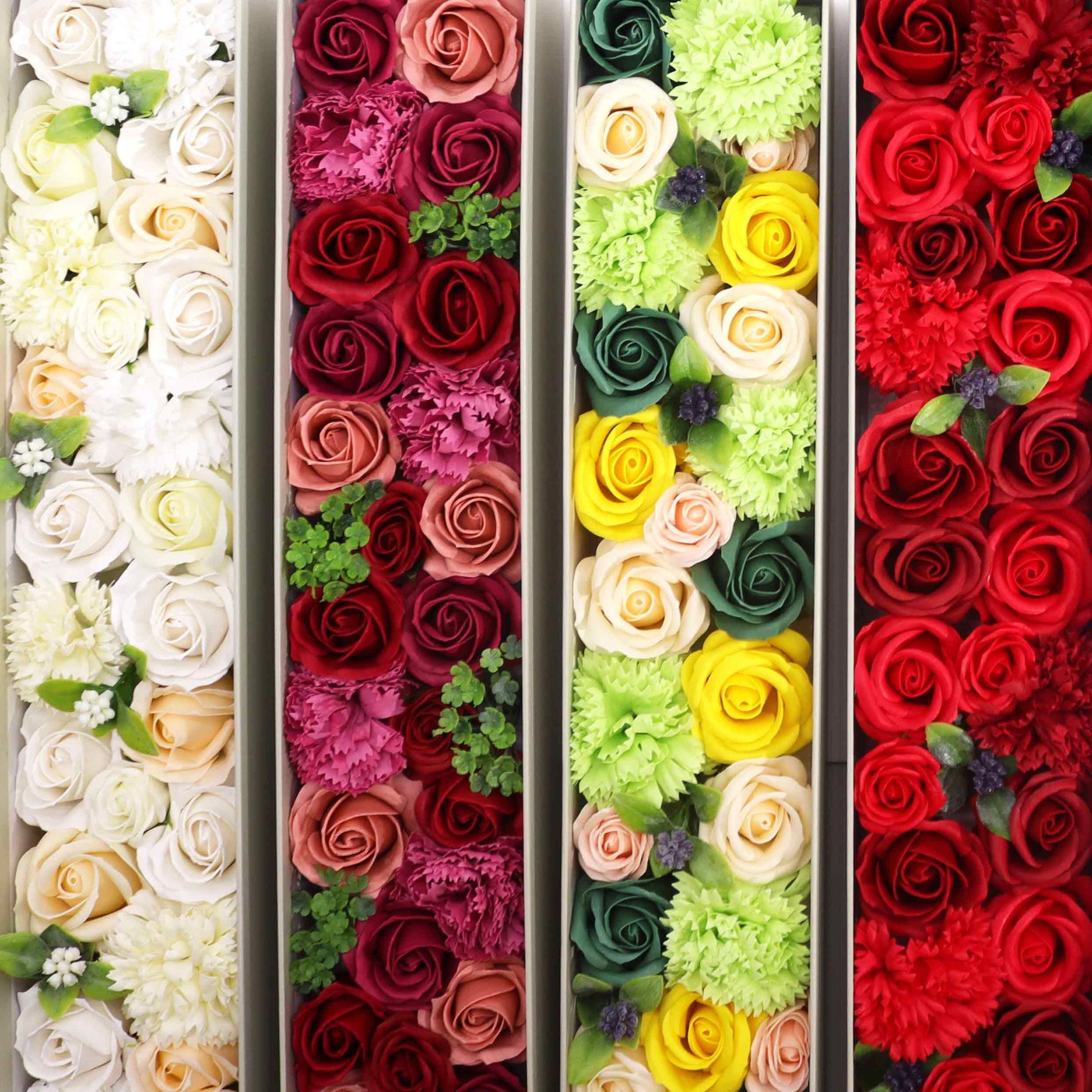 Flores de Sabão - Caixa Extra Larga Rosas Vintage - Hoc Sensu