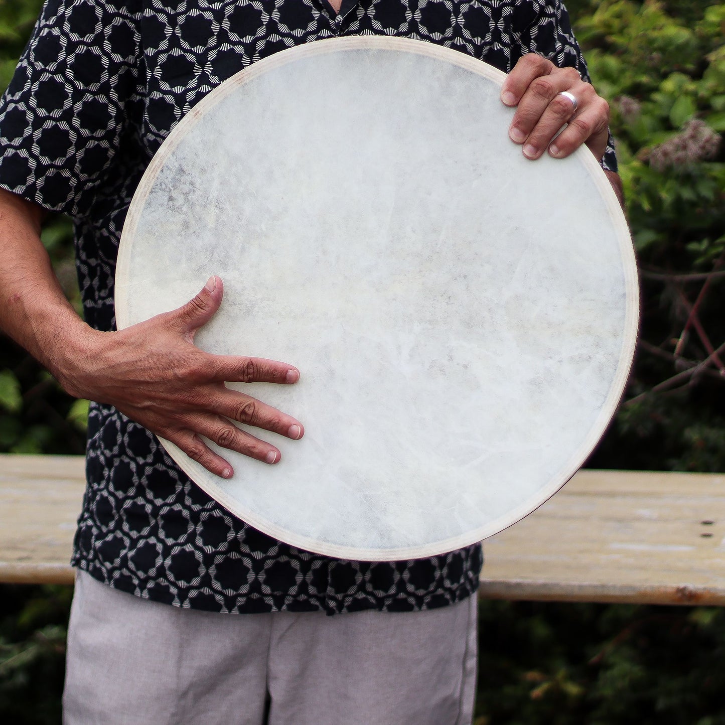 Tambor Oceânico Xamânico - Cura Sonora - 45cm