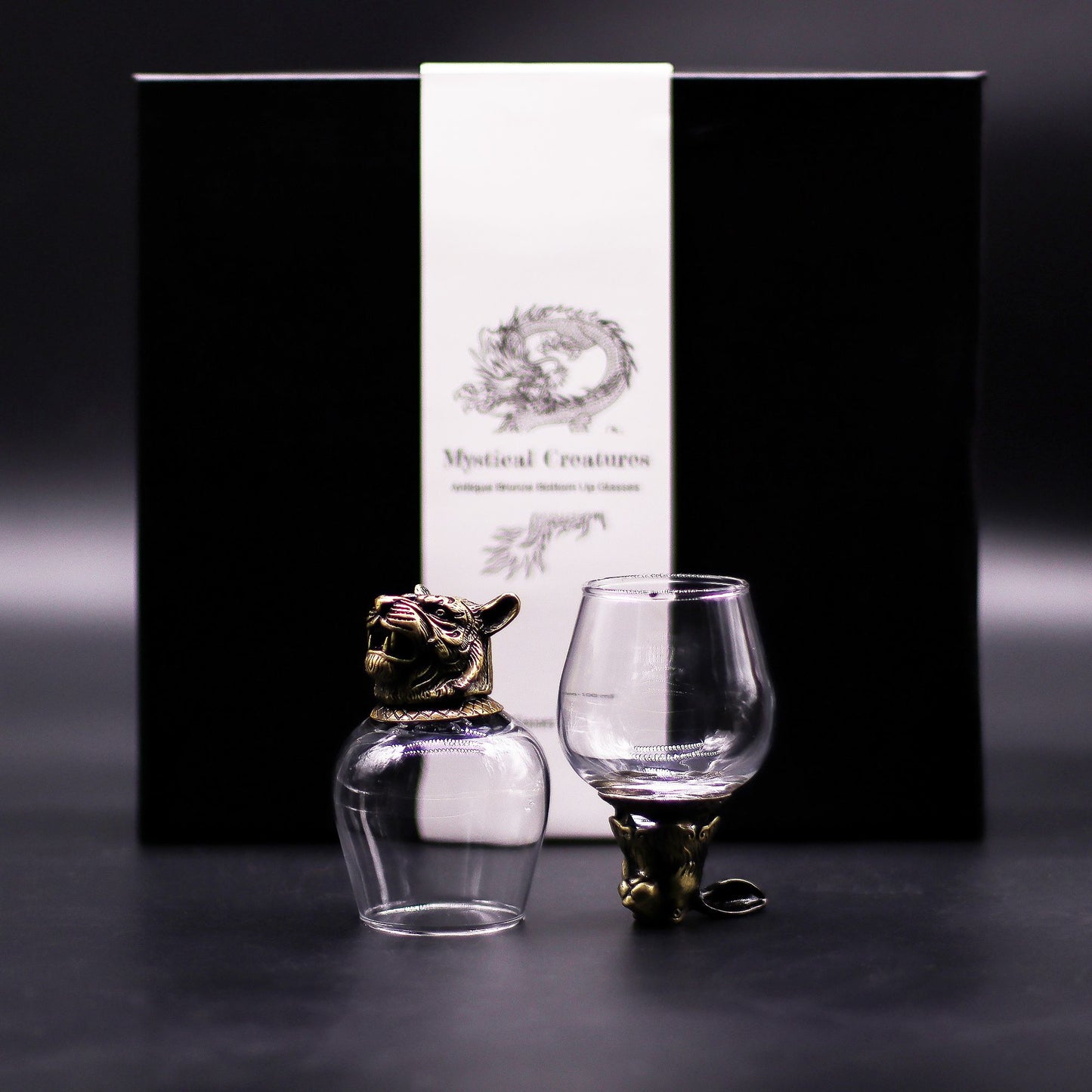 Conjunto 6 Copos Uísque 100ml Criaturas Místicas - Hoc Sensu