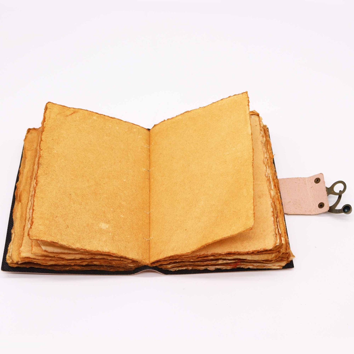 Caderno de Couro 7 Chakras - 12,5x17,5cm