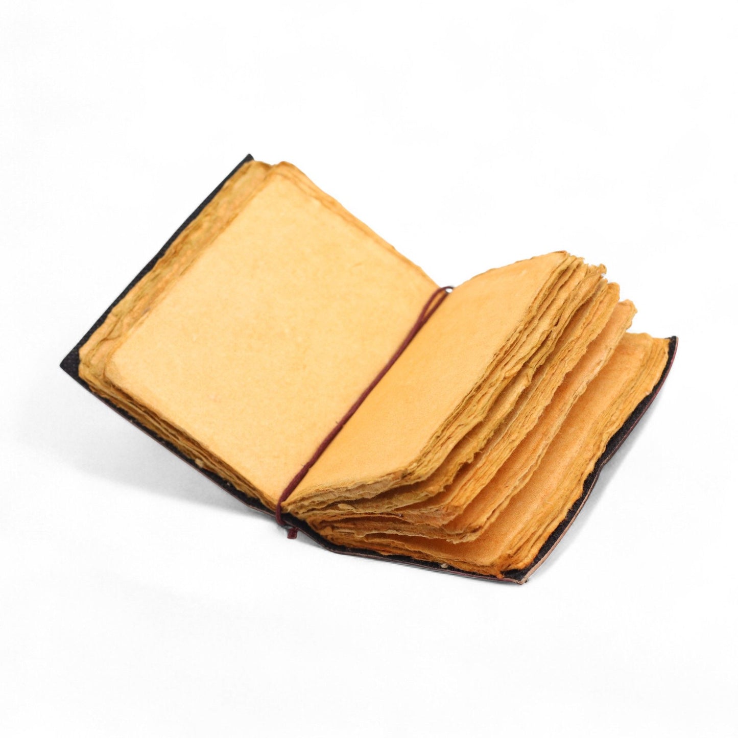 Caderno Couro Borda Irregular | Frase Inspiradora - Hoc Sensu