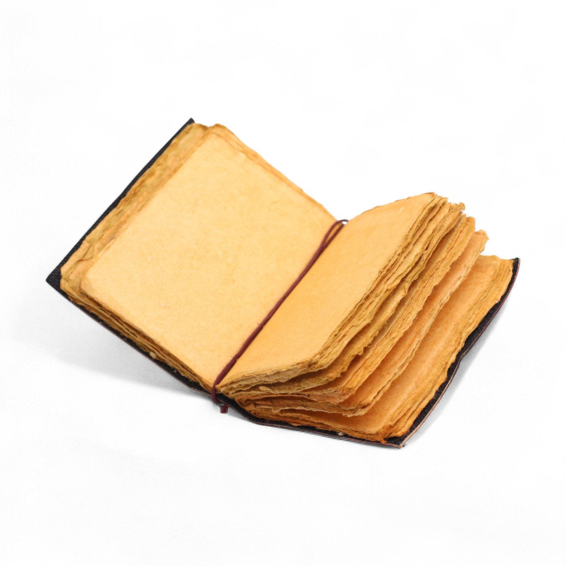 Caderno Couro Borda Irregular | Frase Inspiradora - Hoc Sensu