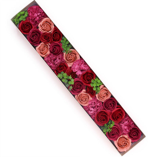 Flores de Sabão - Caixa Extra Larga Rosas Vintage - Hoc Sensu