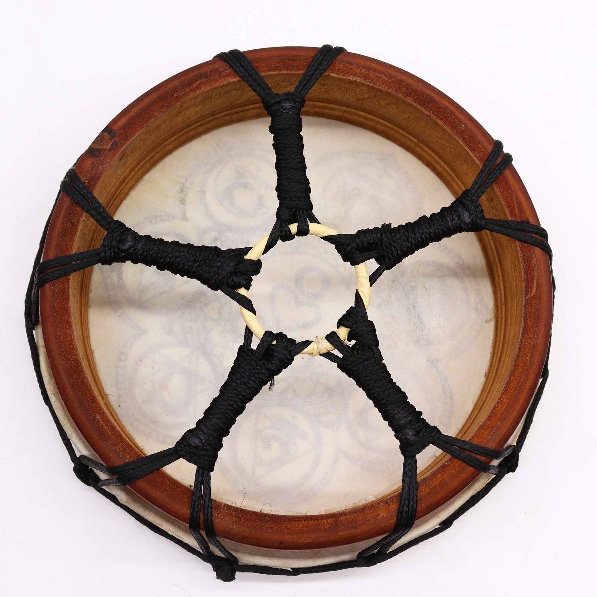 Tambor Xamânico Chakra com Baqueta - 25cm - [hoc Sensu]