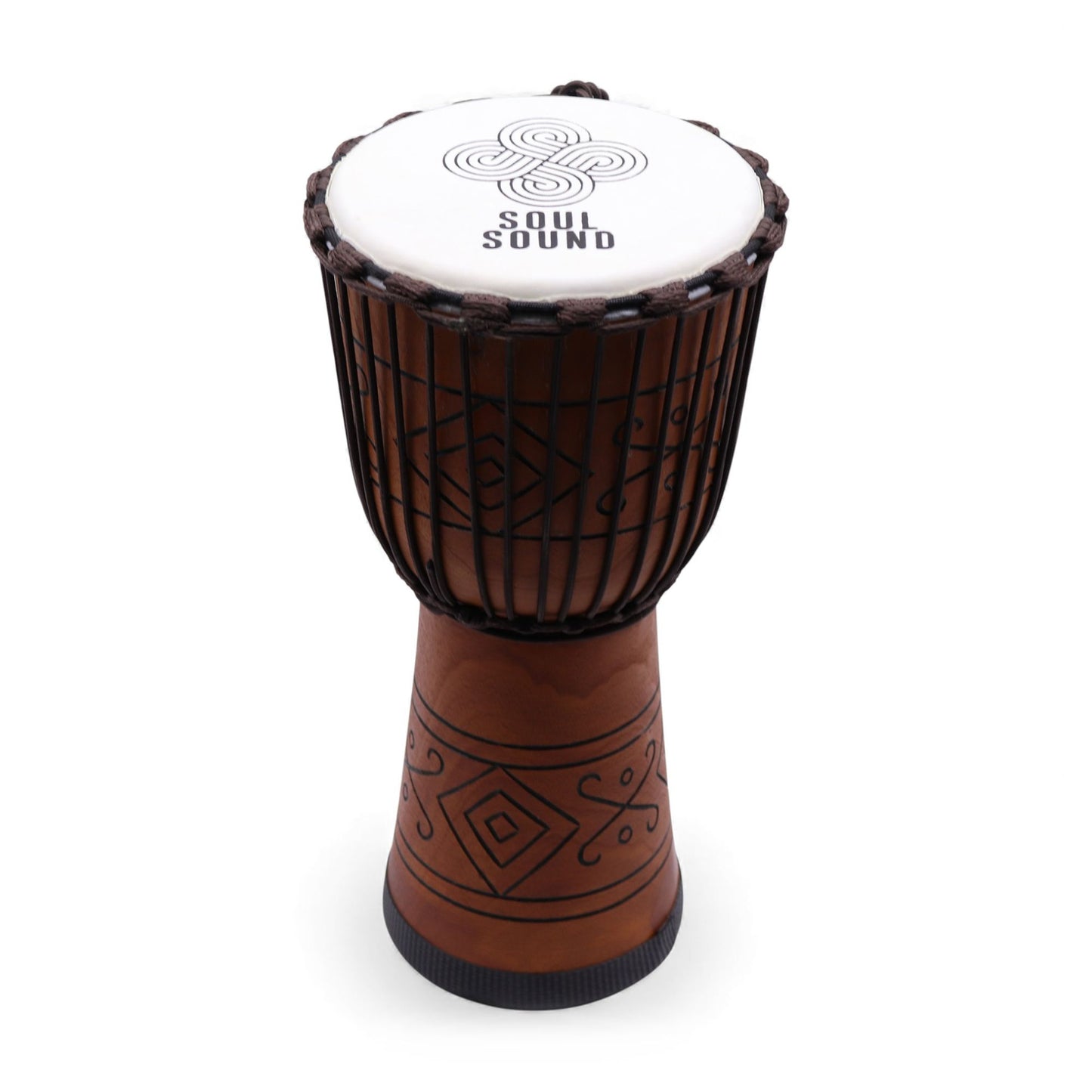 Tambor Djembé Pro Grande - Som da Alma (Grave) - 50cm
