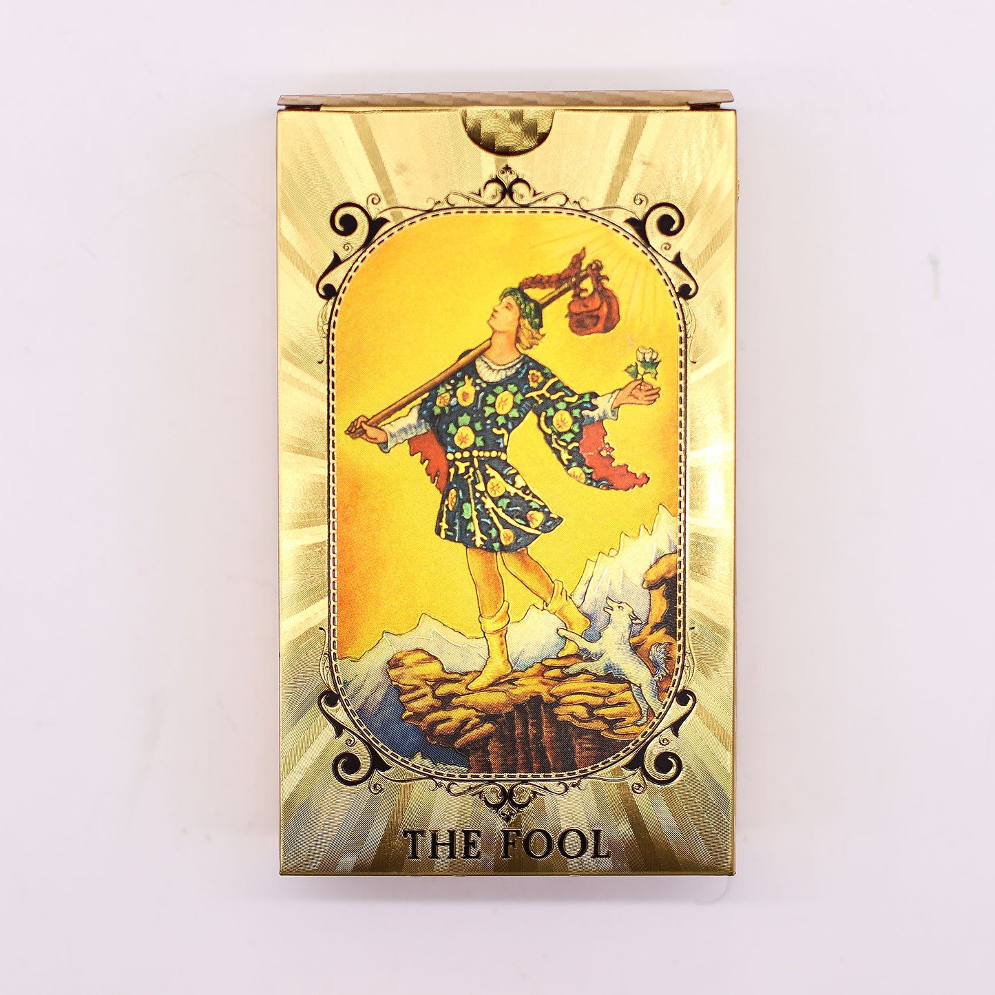 Cartas de Tarot Olho que Tudo Vê - Azul e Dourado