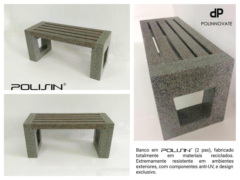 Banco 2 Pax - Mobiliário Urbano em Polisin